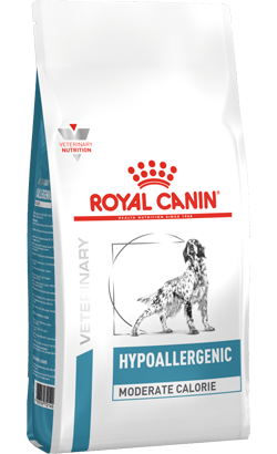 Royal Canin Vet Hypoallergenic Moderate Calorie Canine – imagem principal