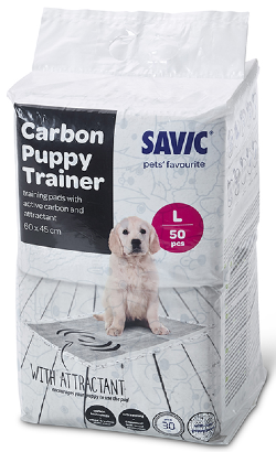 Savic Tapetes para cão Puppy Trainer Carbon Pads